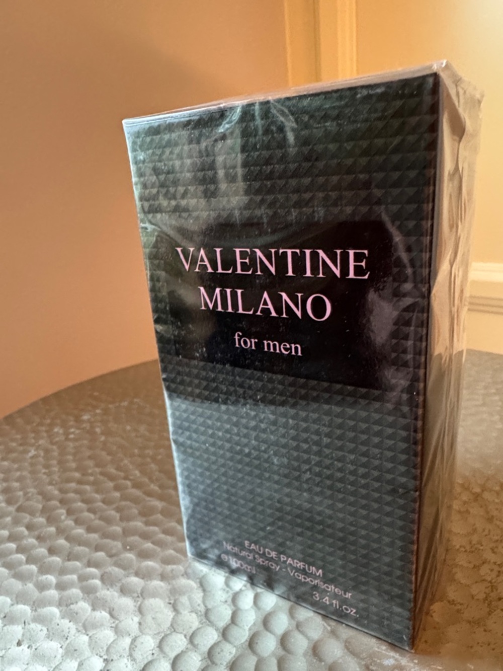 Valentine Milano for men EAU DE PARFUM Natural Spray 3.4 fl oz  NIB